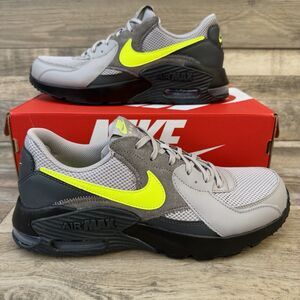 Nike Air Max Excee Atmosphere Grey Neon Yellow FZ5486-007 Men’s 10.5 New